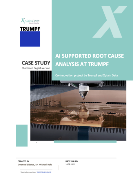 Front page: Trumpf case study